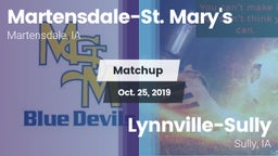 Matchup: Martensdale-St. Mary vs. Lynnville-Sully  2019