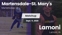 Matchup: Martensdale-St. Mary vs. Lamoni  2020