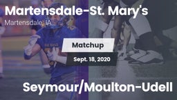 Matchup: Martensdale-St. Mary vs. Seymour/Moulton-Udell 2020