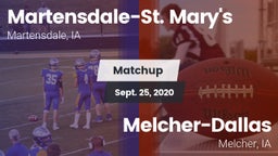Matchup: Martensdale-St. Mary vs. Melcher-Dallas  2020