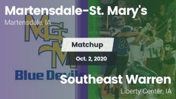 Matchup: Martensdale-St. Mary vs. Southeast Warren  2020