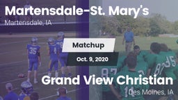 Matchup: Martensdale-St. Mary vs. Grand View Christian 2020