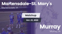 Matchup: Martensdale-St. Mary vs. Murray  2020