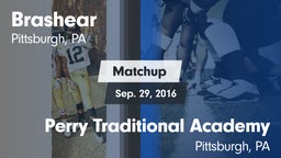 Matchup: Brashear vs. Perry Traditional Academy  2016