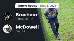 Recap: Brashear  vs. McDowell  2021