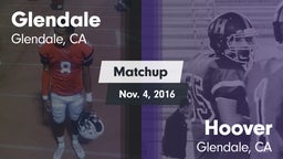 Matchup: Glendale vs. Hoover  2016