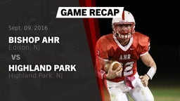 Recap: Bishop Ahr  vs. Highland Park  2016