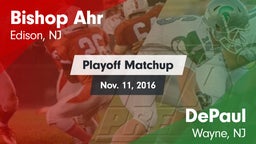 Matchup: Bishop Ahr High vs. DePaul  2016