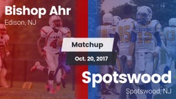 Matchup: Bishop Ahr High vs. Spotswood  2017