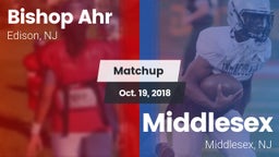 Matchup: Bishop Ahr High vs. Middlesex  2018