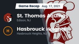 Recap: St. Thomas Aquinas vs. Hasbrouck Heights  2021