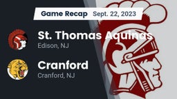 Recap: St. Thomas Aquinas vs. Cranford  2023
