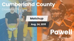 Matchup: Cumberland County vs. Powell  2018