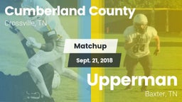 Matchup: Cumberland County vs. Upperman  2018