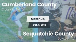 Matchup: Cumberland County vs. Sequatchie County  2018