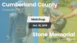 Matchup: Cumberland County vs. Stone Memorial  2019