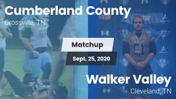 Matchup: Cumberland County vs. Walker Valley  2020