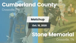 Matchup: Cumberland County vs. Stone Memorial  2020
