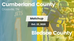Matchup: Cumberland County vs. Bledsoe County  2020