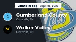 Recap: Cumberland County  vs. Walker Valley  2020