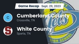 Recap: Cumberland County  vs. White County  2023