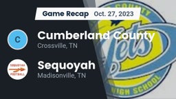 Recap: Cumberland County  vs. Sequoyah  2023