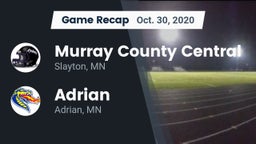 Recap: Murray County Central  vs. Adrian  2020