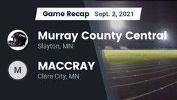 Recap: Murray County Central  vs. MACCRAY  2021