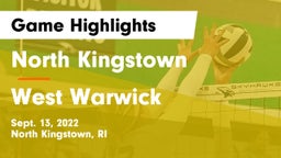 North Kingstown  vs West Warwick Game Highlights - Sept. 13, 2022