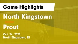 North Kingstown  vs Prout Game Highlights - Oct. 24, 2023
