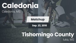 Matchup: Caledonia vs. Tishomingo County  2016