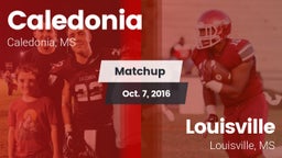 Matchup: Caledonia vs. Louisville  2016