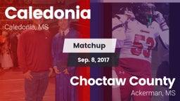 Matchup: Caledonia vs. Choctaw County  2017