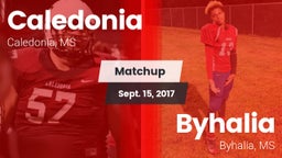 Matchup: Caledonia vs. Byhalia  2017