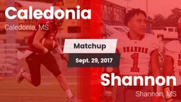 Matchup: Caledonia vs. Shannon  2017