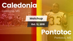 Matchup: Caledonia vs. Pontotoc  2018