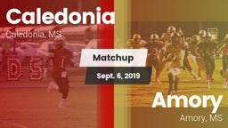 Matchup: Caledonia vs. Amory  2019