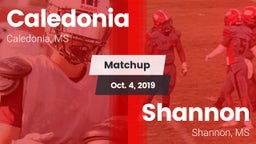 Matchup: Caledonia vs. Shannon  2019