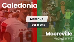 Matchup: Caledonia vs. Mooreville  2019