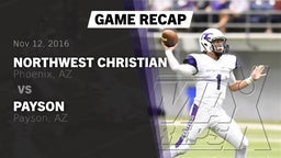 Recap: Northwest Christian  vs. Payson  2016