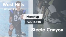 Matchup: West Hills vs. Steele Canyon 2016