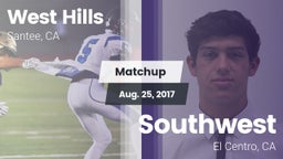 Matchup: West Hills vs. Southwest  2017