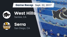 Recap: West Hills  vs. Serra  2017