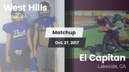 Matchup: West Hills vs. El Capitan  2017