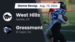 Recap: West Hills  vs. Grossmont  2022