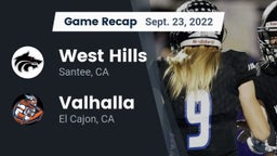 Recap: West Hills  vs. Valhalla  2022