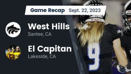 Recap: West Hills  vs. El Capitan  2023