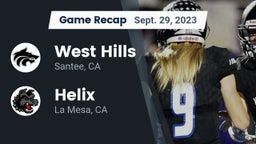 Recap: West Hills  vs. Helix  2023
