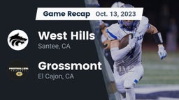 Recap: West Hills  vs. Grossmont  2023
