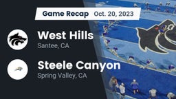 Recap: West Hills  vs. Steele Canyon  2023